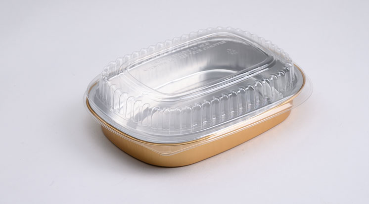 Aluminum Foil Lid And Container For Airline